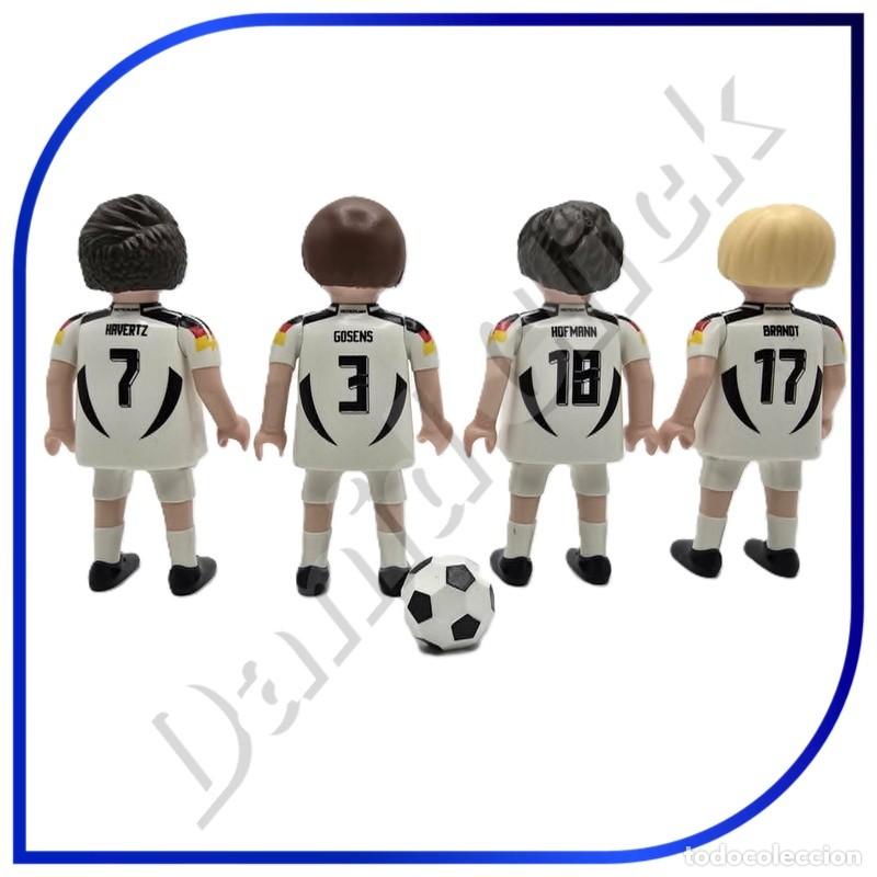 Playmobil: PLAYMOBIL FUTBOLISTAS ALEMANIA JUGADORES DE FUTBOL X 4 UDS