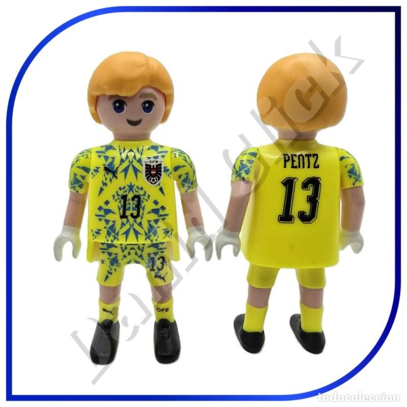 Playmobil: PLAYMOBIL FUTBOLISTAS PORTERO DE FUTBOL X 1 UD