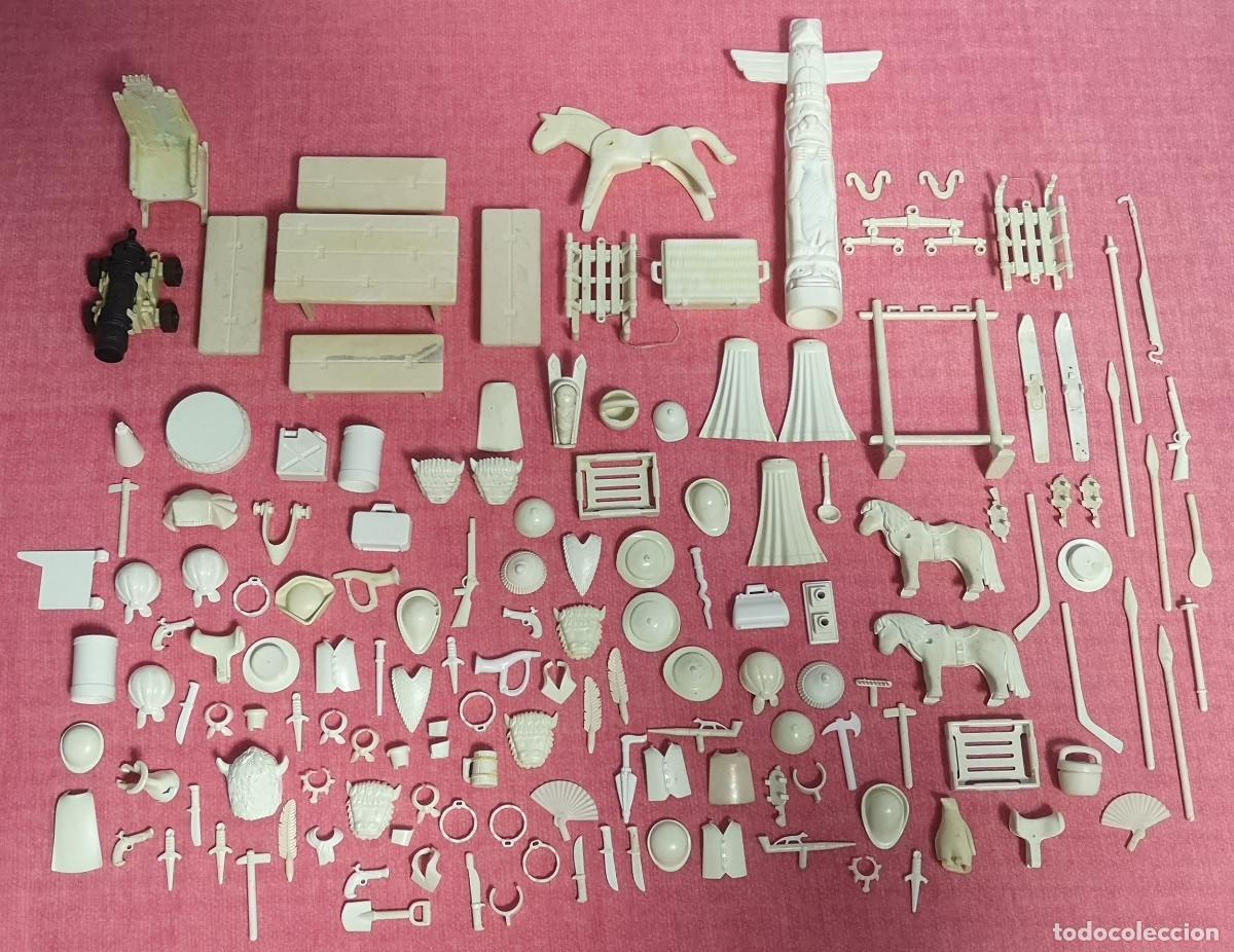 Playmobil: PLAYMOBIL COLOR ENORME LOTE ACCESORIOS COMPLEMENTOS A&Ntilde;OS 70/80