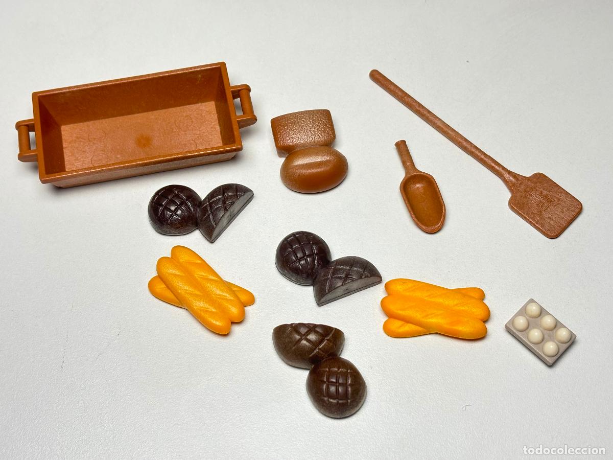 Playmobil: PLAYMOBIL lote caj&oacute;n barra pan pastel para accesorios panader&iacute;a