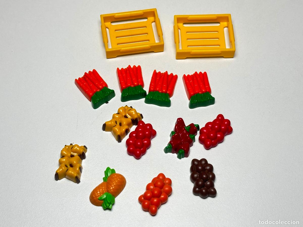 Playmobil: PLAYMOBIL lote caja frutas tienda