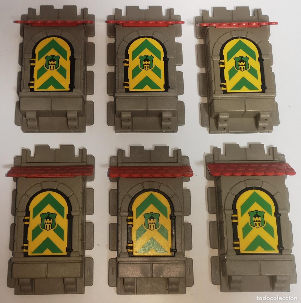 Playmobil: PLAYMOBIL MEDIEVAL STECK SYSTEM VENTANAS SALIENTES + EMBLEMA REF. 3666