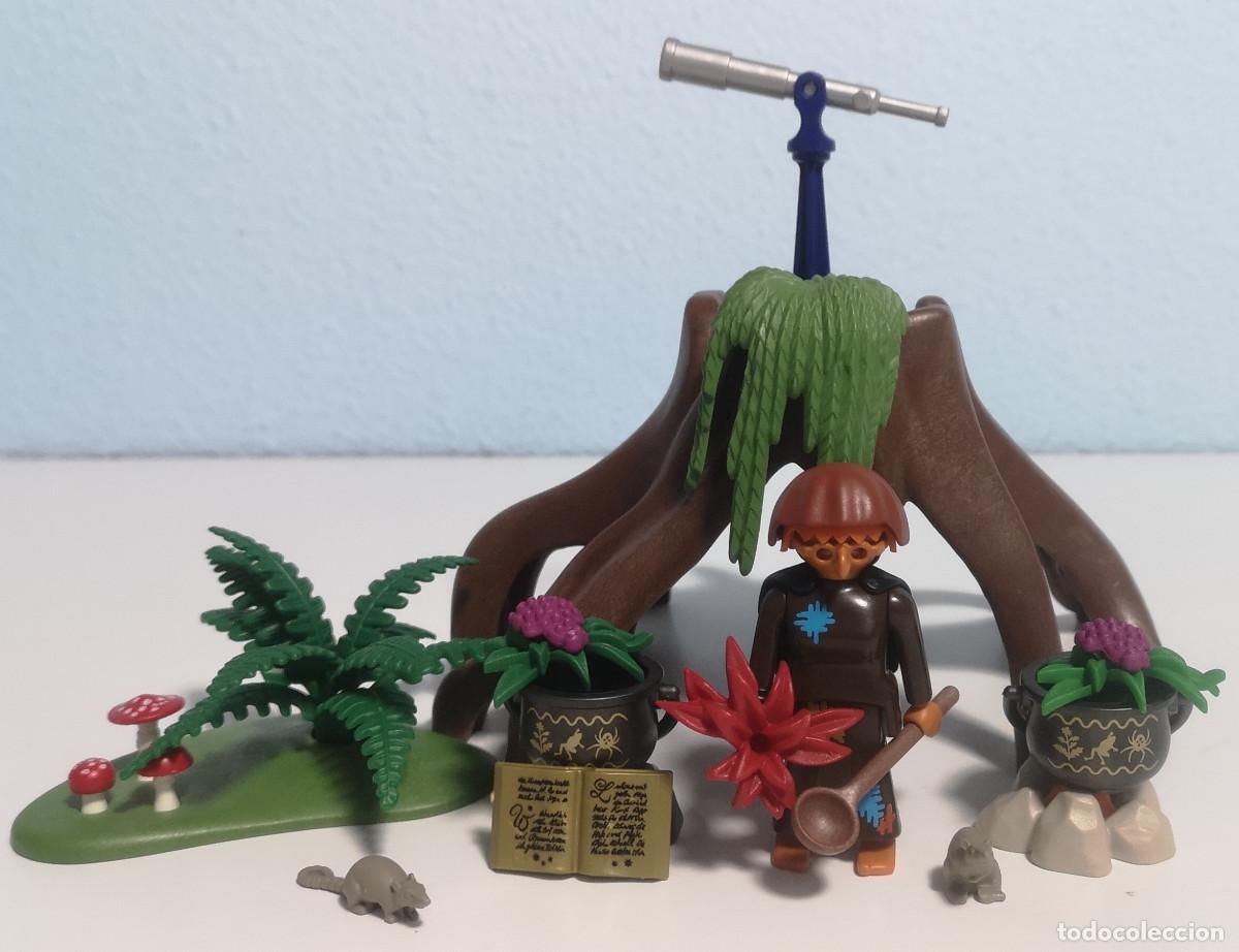 Playmobil: PLAYMOBIL MEDIEVAL FANTAS&Iacute;A BRUJA ALQUIMISTA