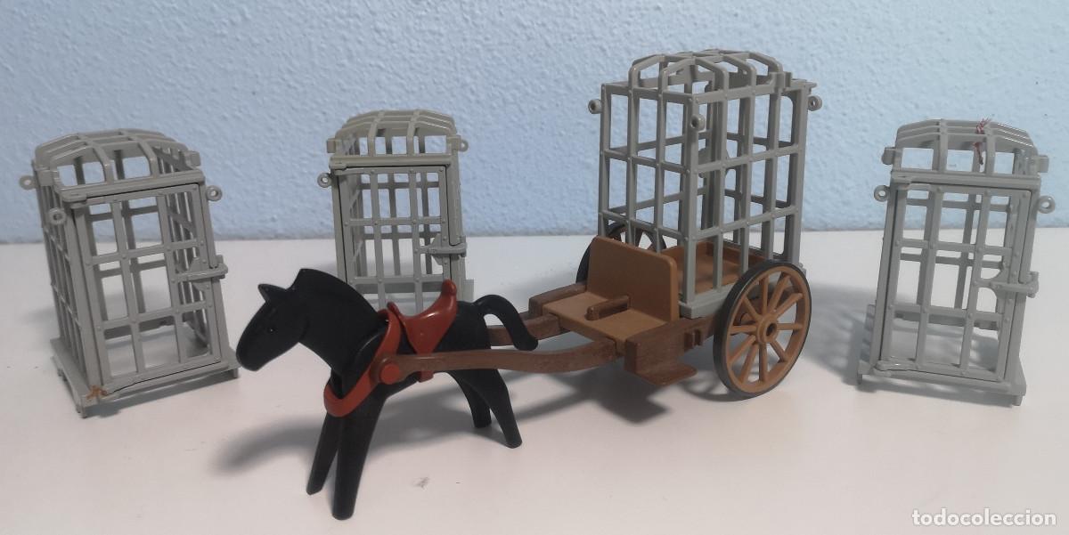 Playmobil: PLAYMOBIL MEDIEVAL LOTE JAULAS CARCELARIAS PRISI&Oacute;N