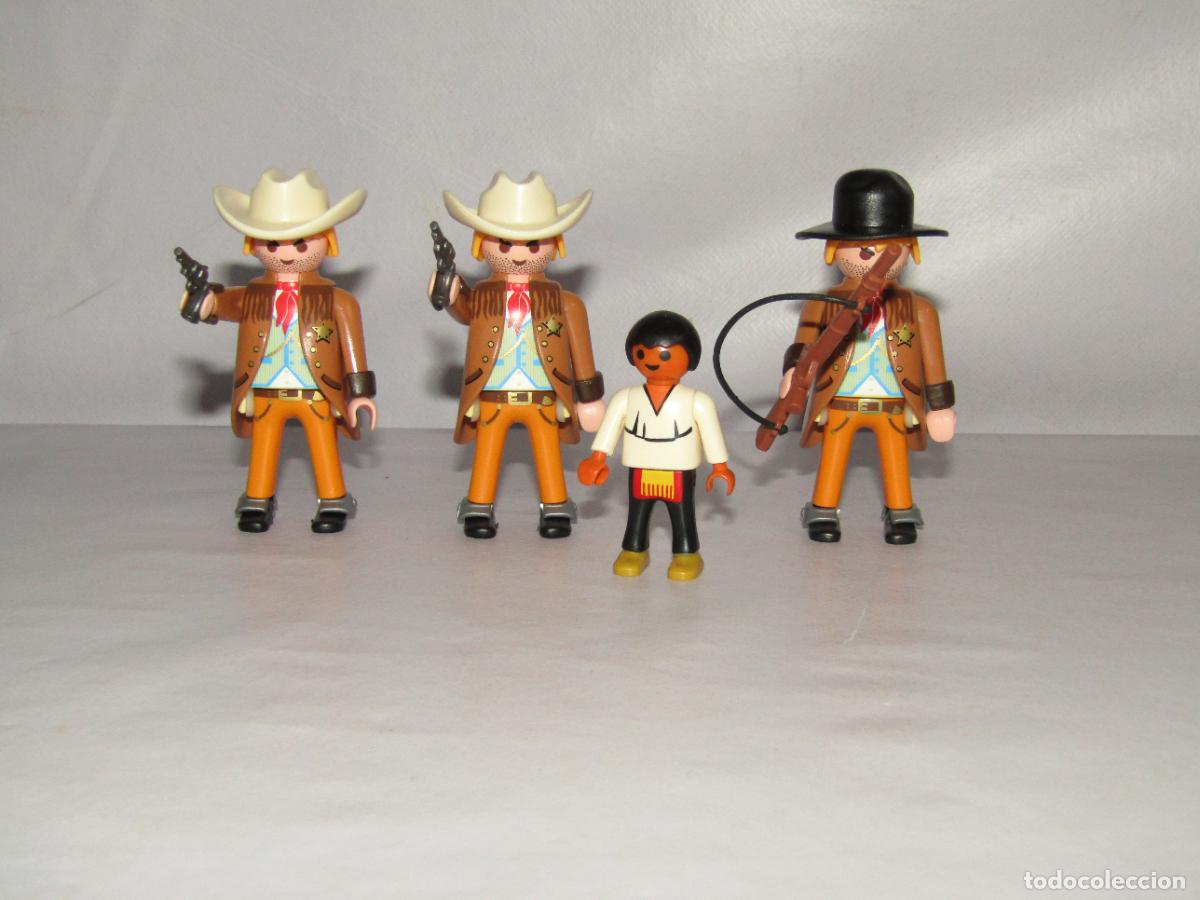 Playmobil: Lote de 4 Figuras Originales de PLAYMOBIL a Estrenar