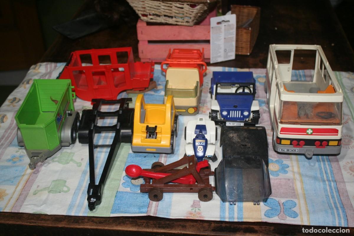 Playmobil: lote de piezas y vehiculos playmobil NO VENDO SUELTO