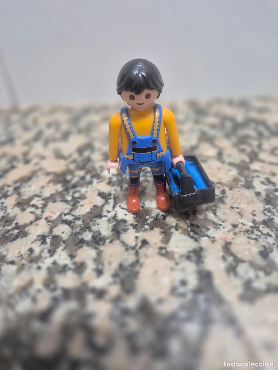 Playmobil: FIGURA MU&Ntilde;ECO MECANICO PLAYMOBIL.