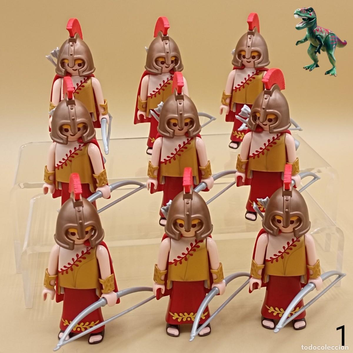 Playmobil: Playmobil lote guerrero espartano romano griego soldado aquiles leonidas guerreros soldados arqueros