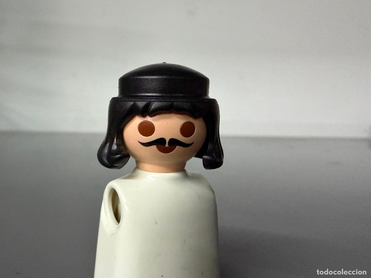 Playmobil: playmobil cabeza recambio bigote tipo mosquetero +pelo-las dos cosas, -cuerpo no incluido-
