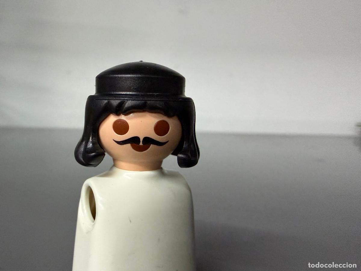 Playmobil: playmobil cabeza recambio bigote tipo mosquetero +pelo-las dos cosas, -cuerpo no incluido-