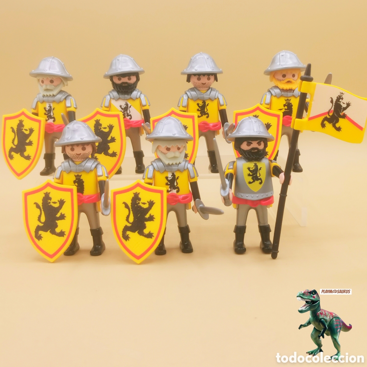 Playmobil: Playmobil caballero del Leon lote soldado ejercito castillo medieval 4865 4867 4871 4874 7533 4866