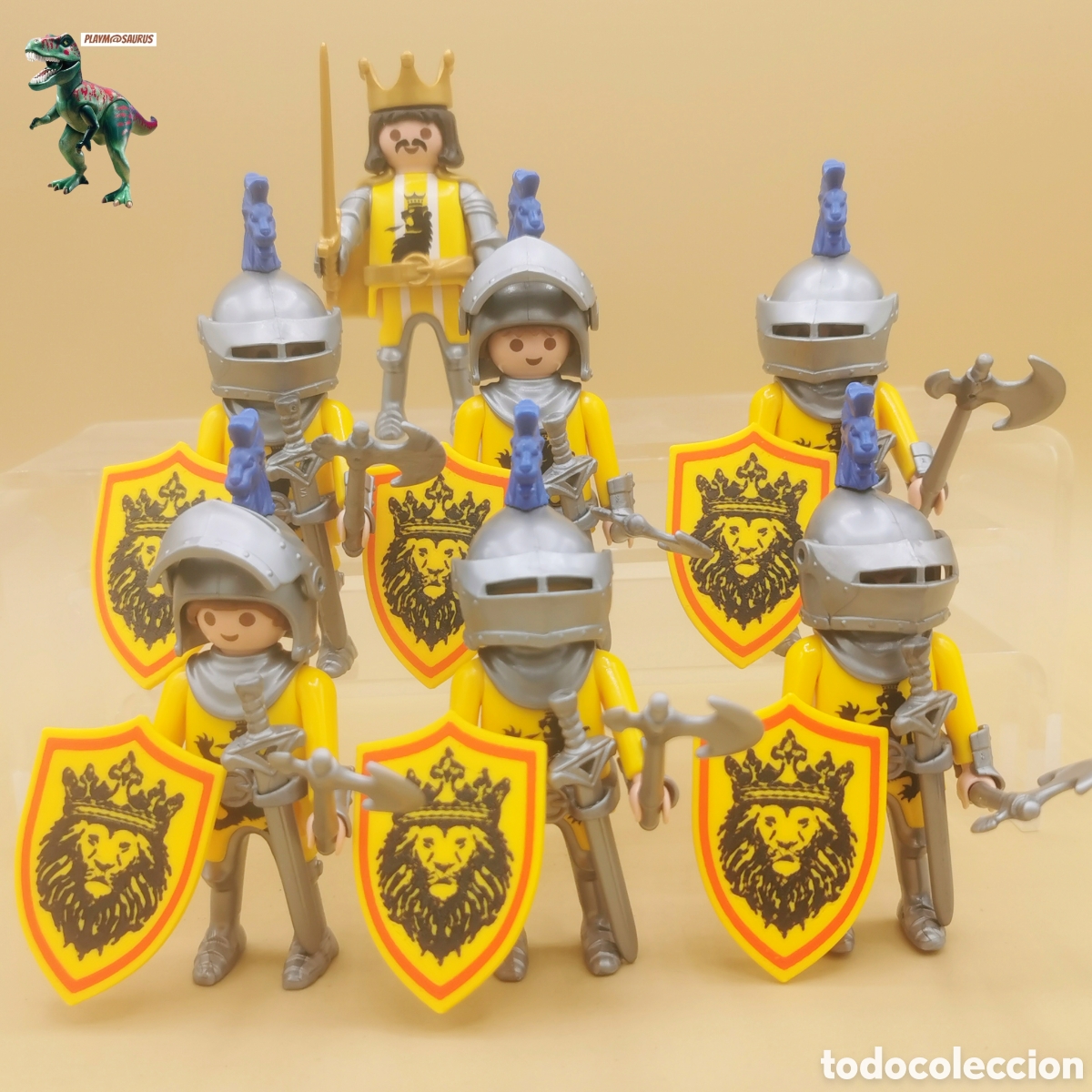 Playmobil: Playmobil caballero del Leon lote soldado ejercito castillo medieval 4865 4867 4871 4874 7533 4866