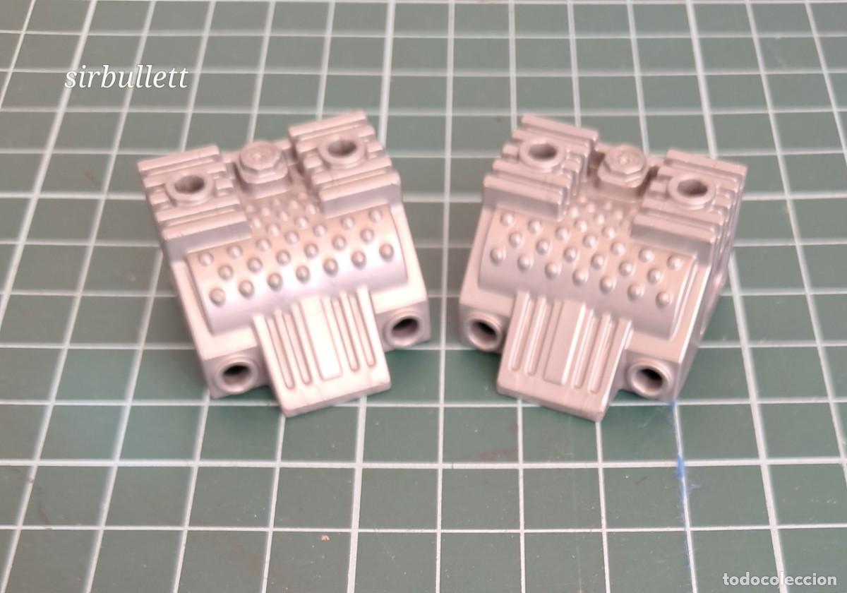 Playmobil: 2 bloques motor. Playmobil. Repuesto veh&iacute;culos