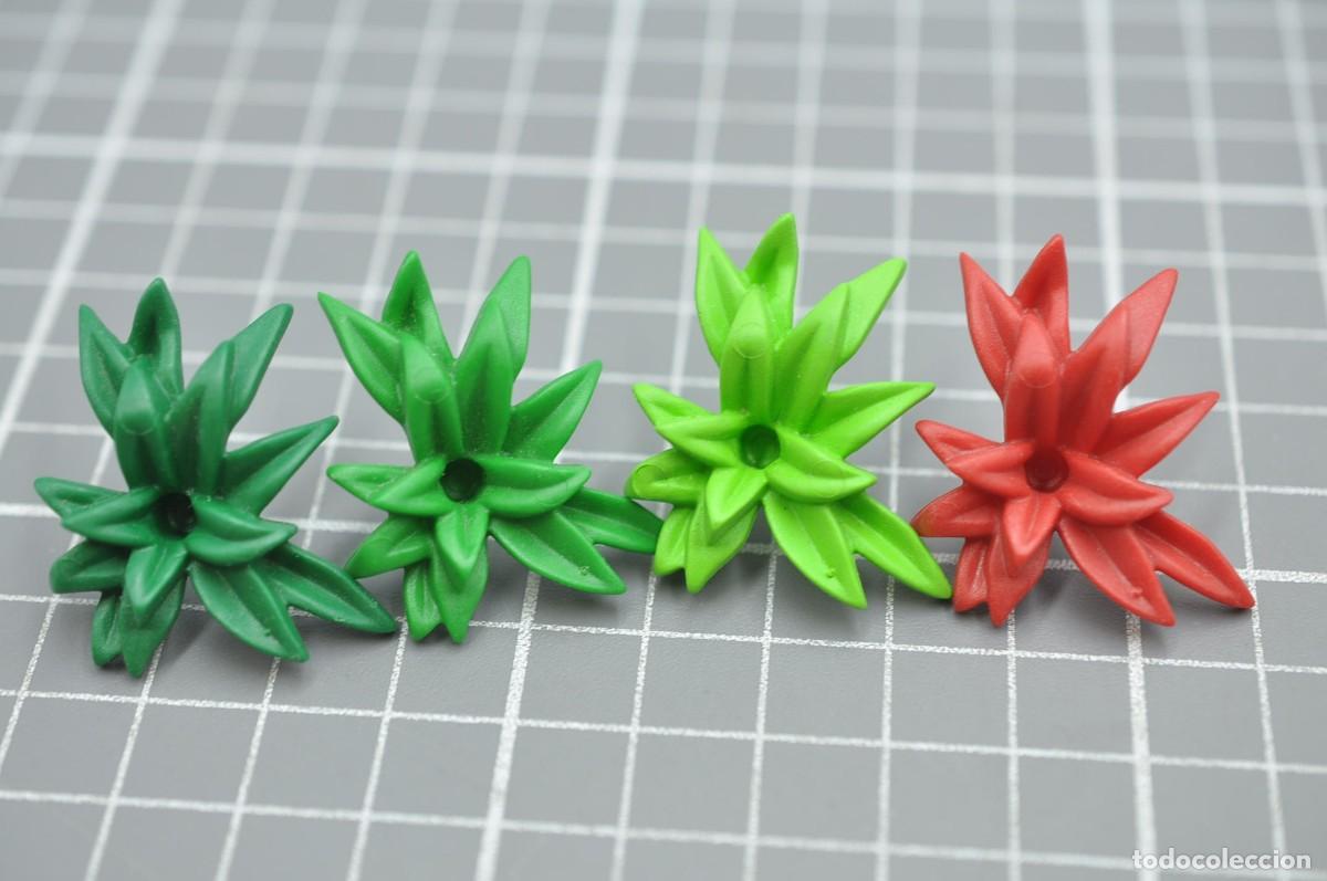 Playmobil: wsk071 Playmobil, 4 plantas diferentes colores