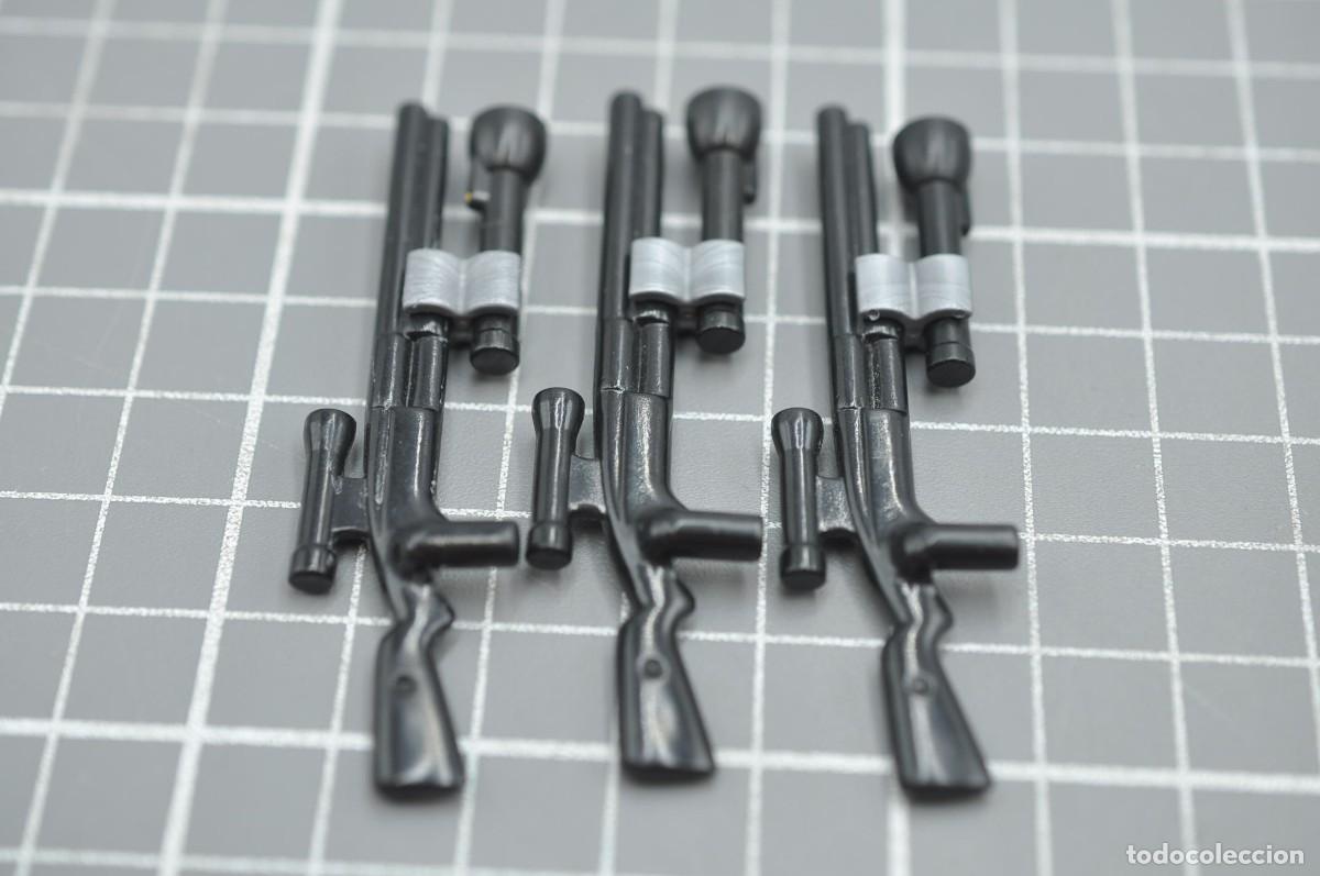 Playmobil: wsk071 Playmobil, 3 rifles linterna