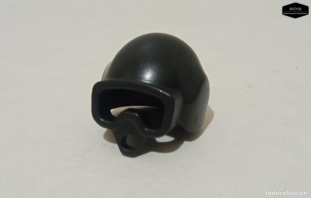 Playmobil: Playmobil - Casco Policia Anti Gas Buzo Submarinista