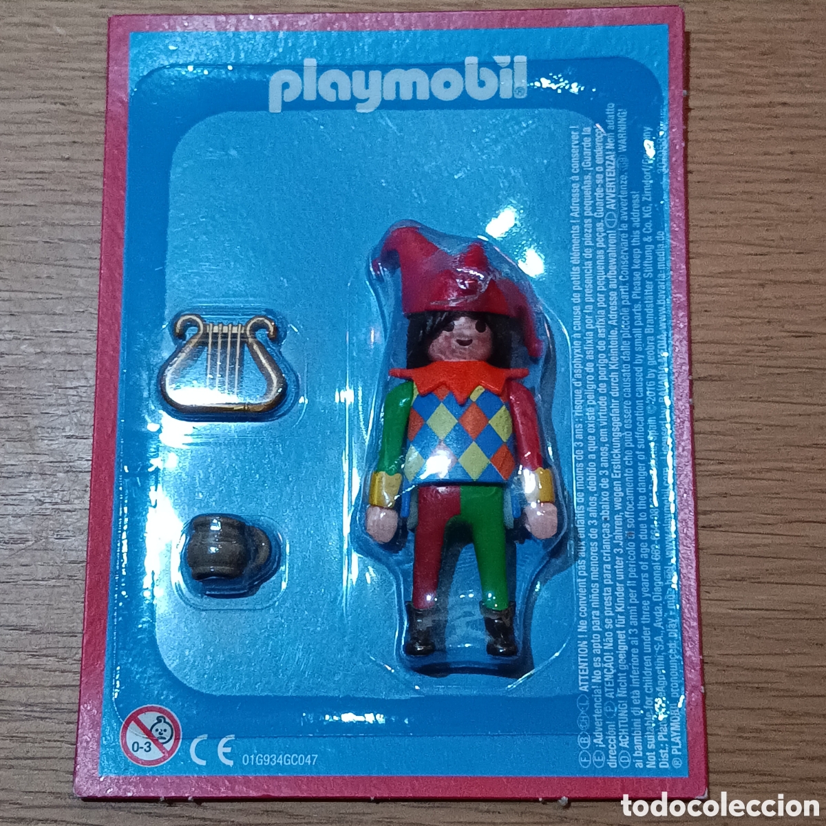 Playmobil: Playmobil Buf&oacute;n Arlequ&iacute;n Colecci&oacute;n Planeta NUEVO PRECINTADO