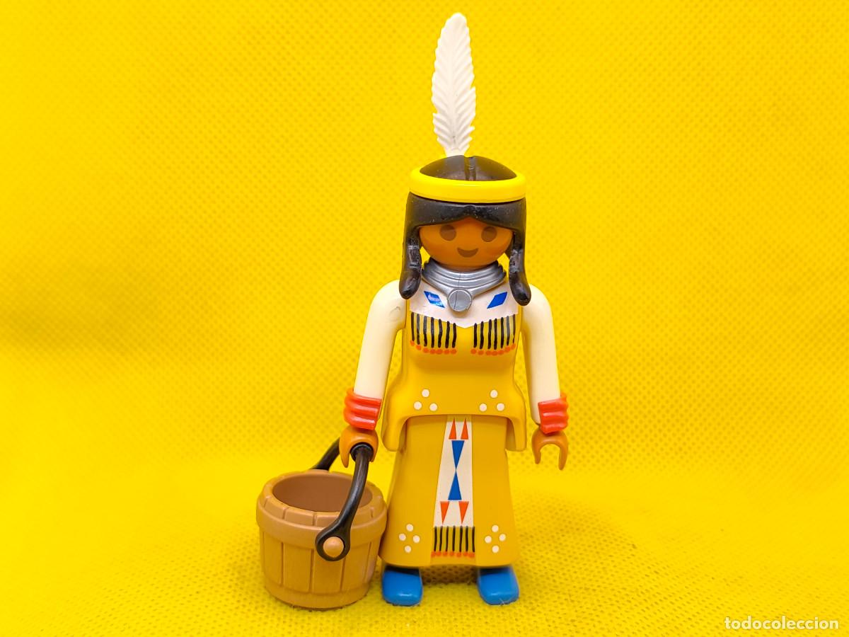 Playmobil: Playmobil Mujer india con cubo