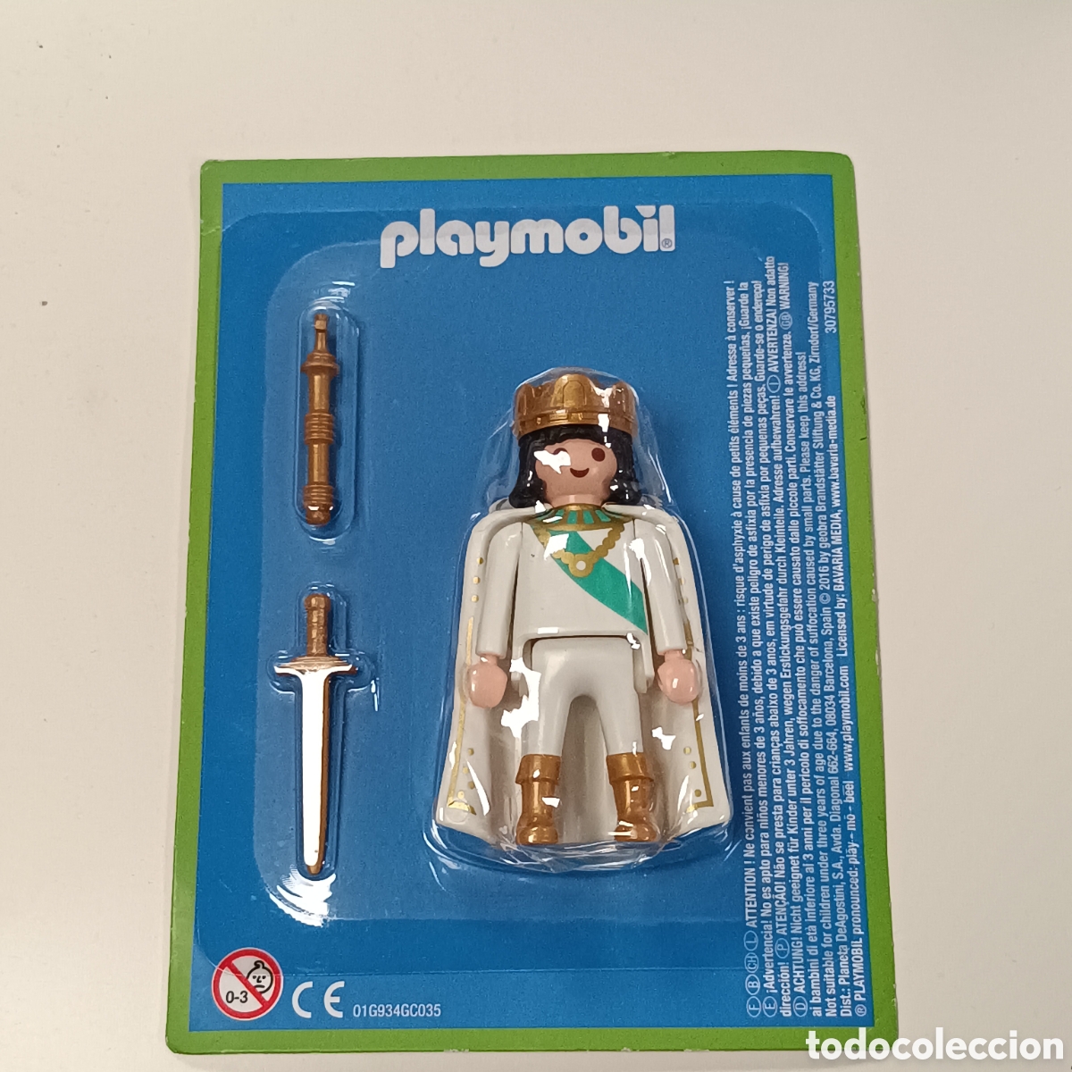 Playmobil: Playmobil Rey Medieval Bl&iacute;ster NUEVO PRECINTADO Colecci&oacute;n Planeta