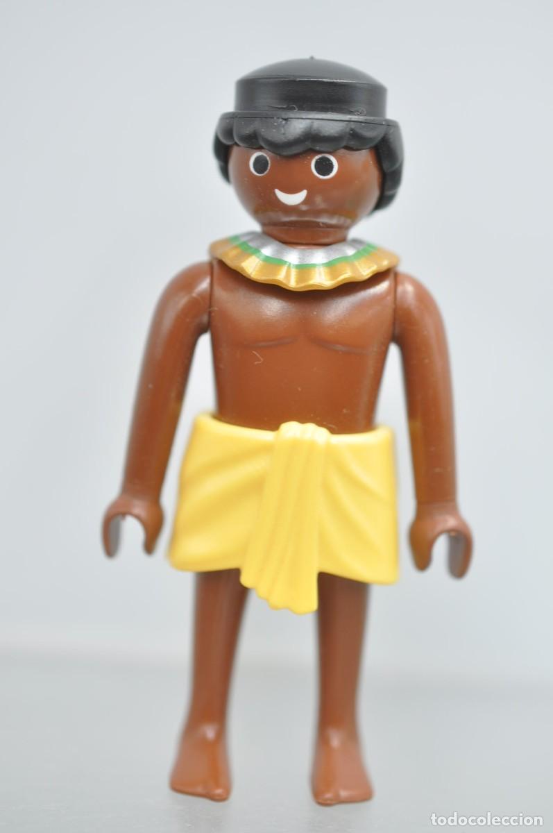 Playmobil: WSK072 Playmobil, figura hombre, nubio