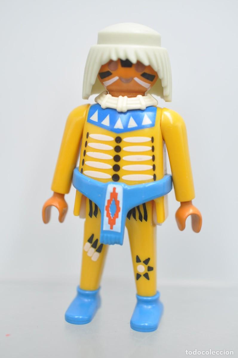 Playmobil: WSK072 Playmobil, figura hombre, indio