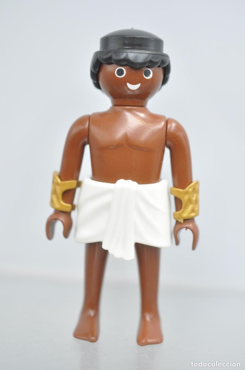 Playmobil: WSK072 Playmobil, figura hombre, nubio