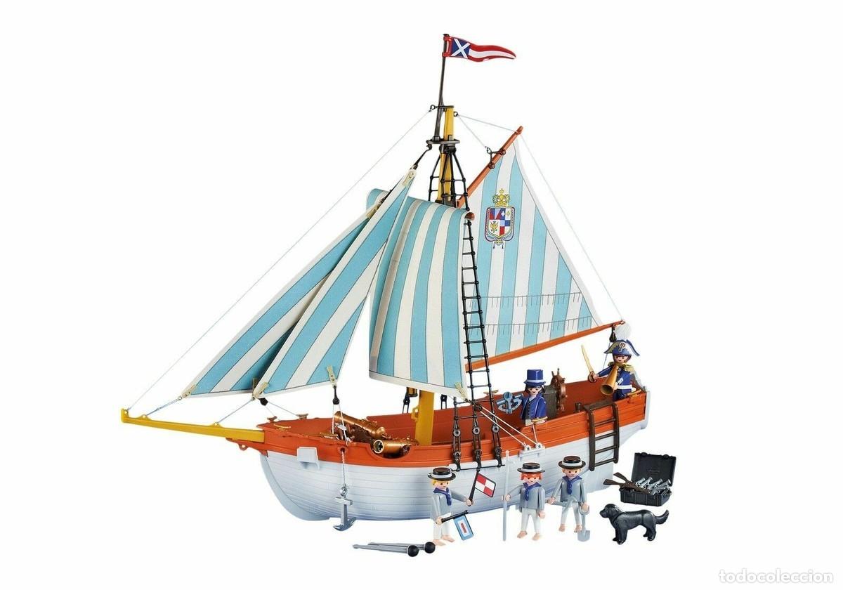 Playmobil: PLAYMOBIL 6342 BARCO VELERO, GOLETA INGLESA, NUEVO, CERRADO