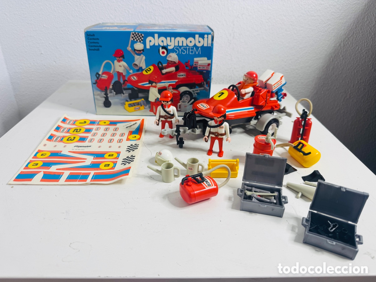 Playmobil: Playmobil 3538 Lancha Carreras Geobra Germany 1970s