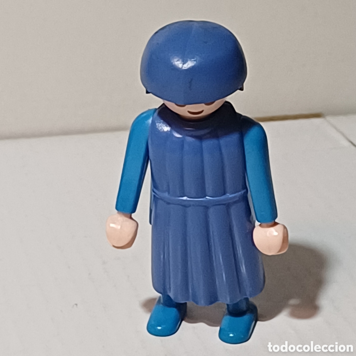 Playmobil: Figura Playmobil cirujano hombre azul mandil gorro quirofano medico hospital