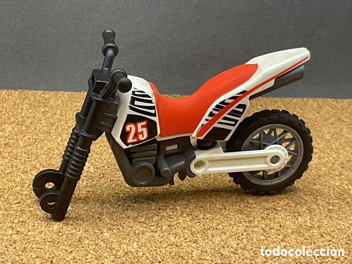 Playmobil: ACCESORIO PLAYMOBIL. DESPIECE MOTO. REF MOTOCROSS.