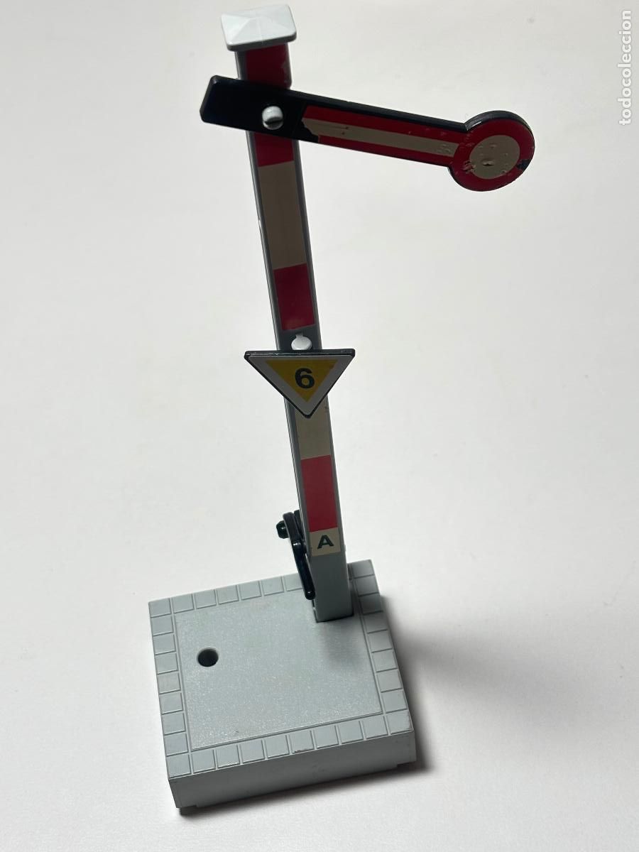 Playmobil: Playmobil 4353 se&ntilde;al v&iacute;a tren