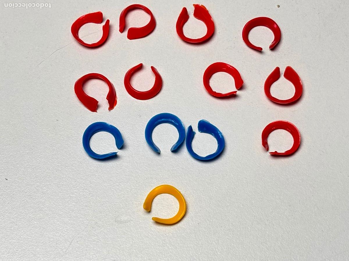 Playmobil: Playmobil lote pa&ntilde;uelo rojo azul amarillo