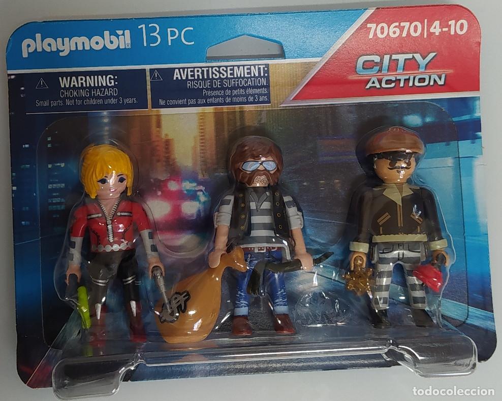 Playmobil: PLAYMOBIL CITY ACTION - LADRONES - REF. 70670 - PRECINTADO
