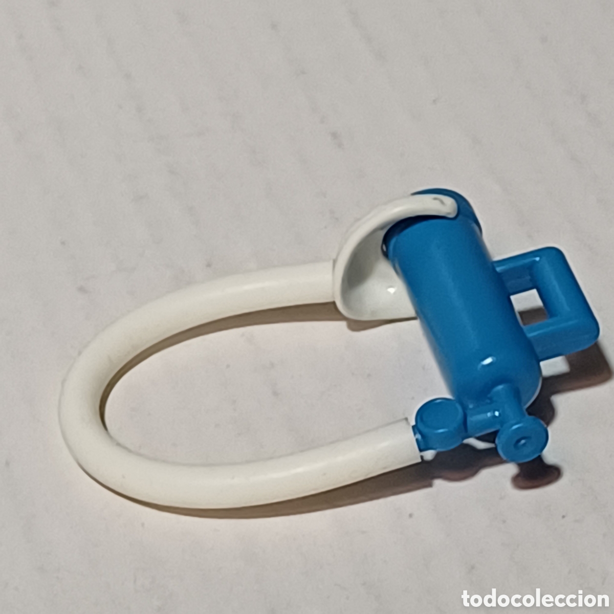 Playmobil: Pieza Playmobil bombona oxigeno botella mascarilla respirador paciente hospital ambulancia quirofano