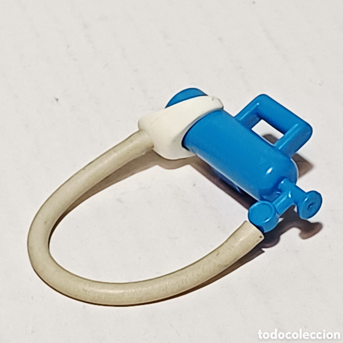 Playmobil: Pieza Playmobil bombona oxigeno botella mascarilla respirador paciente hospital ambulancia quirofano