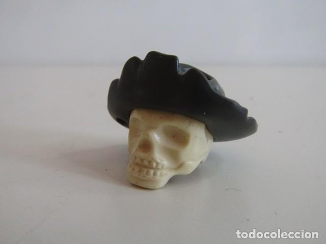 Playmobil: DIFICIL CALAVERA CON SOMBRERO ARENA PLAYA TESORO PIRATA GALEON PLAYMOBIL