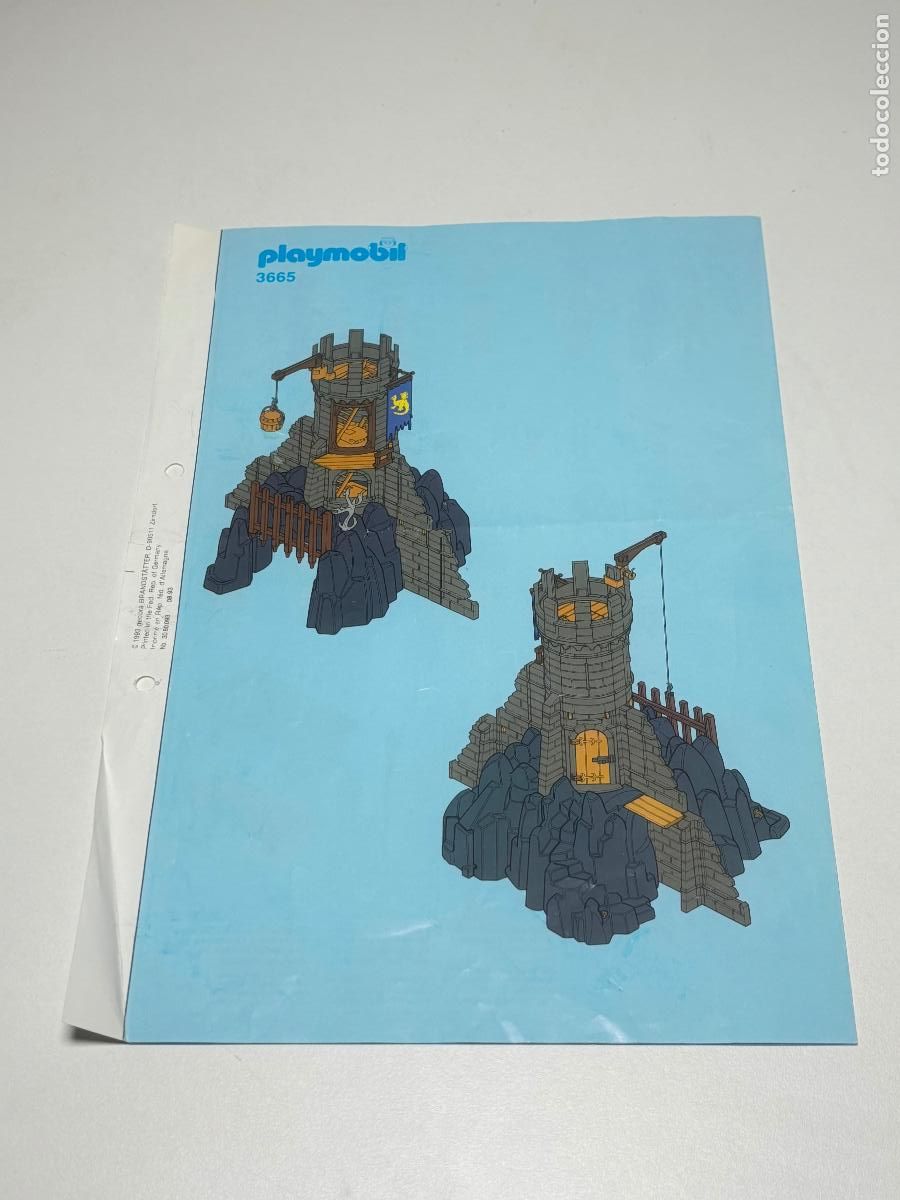 Playmobil: Playmobil 3665 instrucciones Castillo