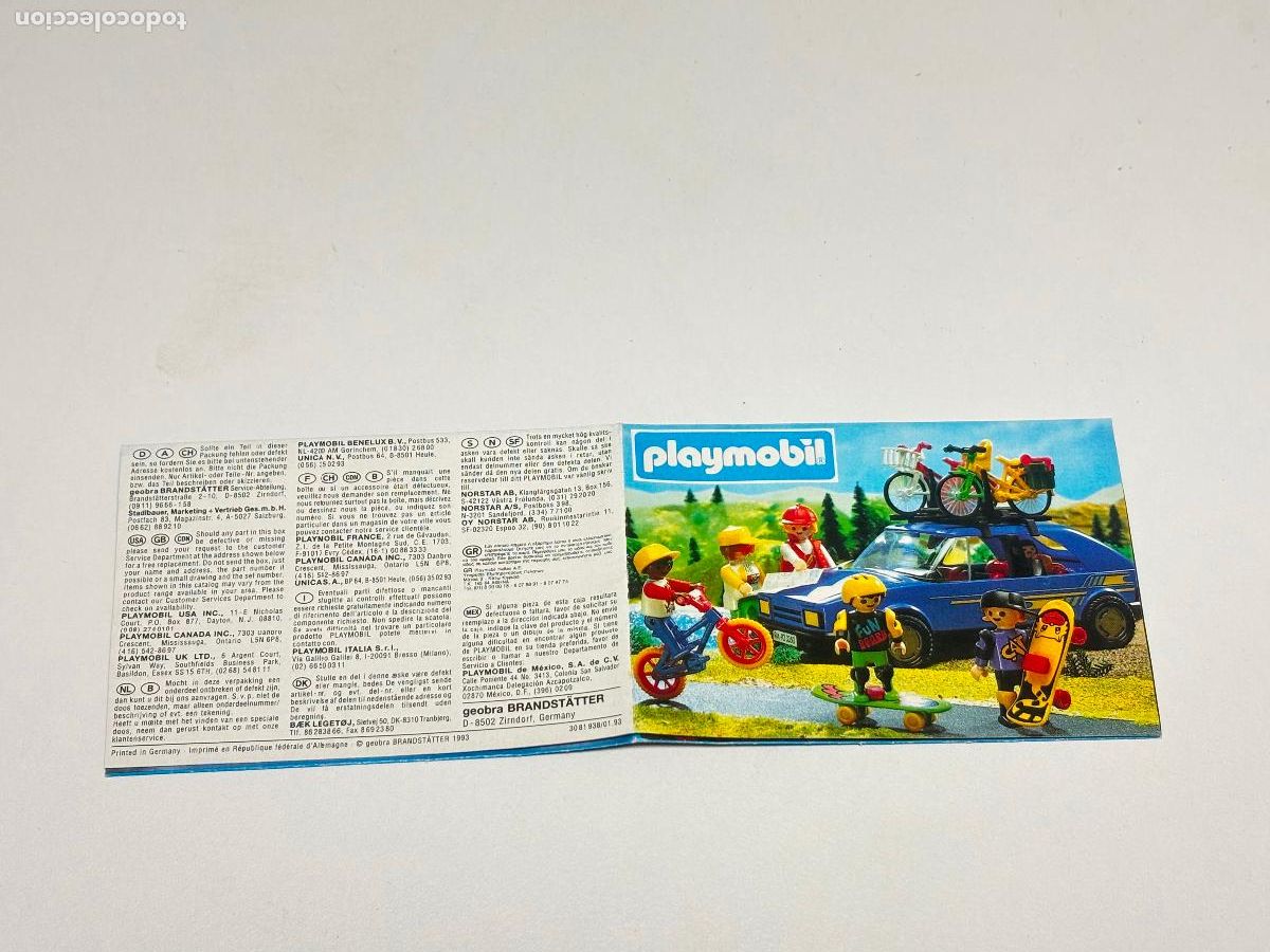 Playmobil: Playmobil folleto informativo
