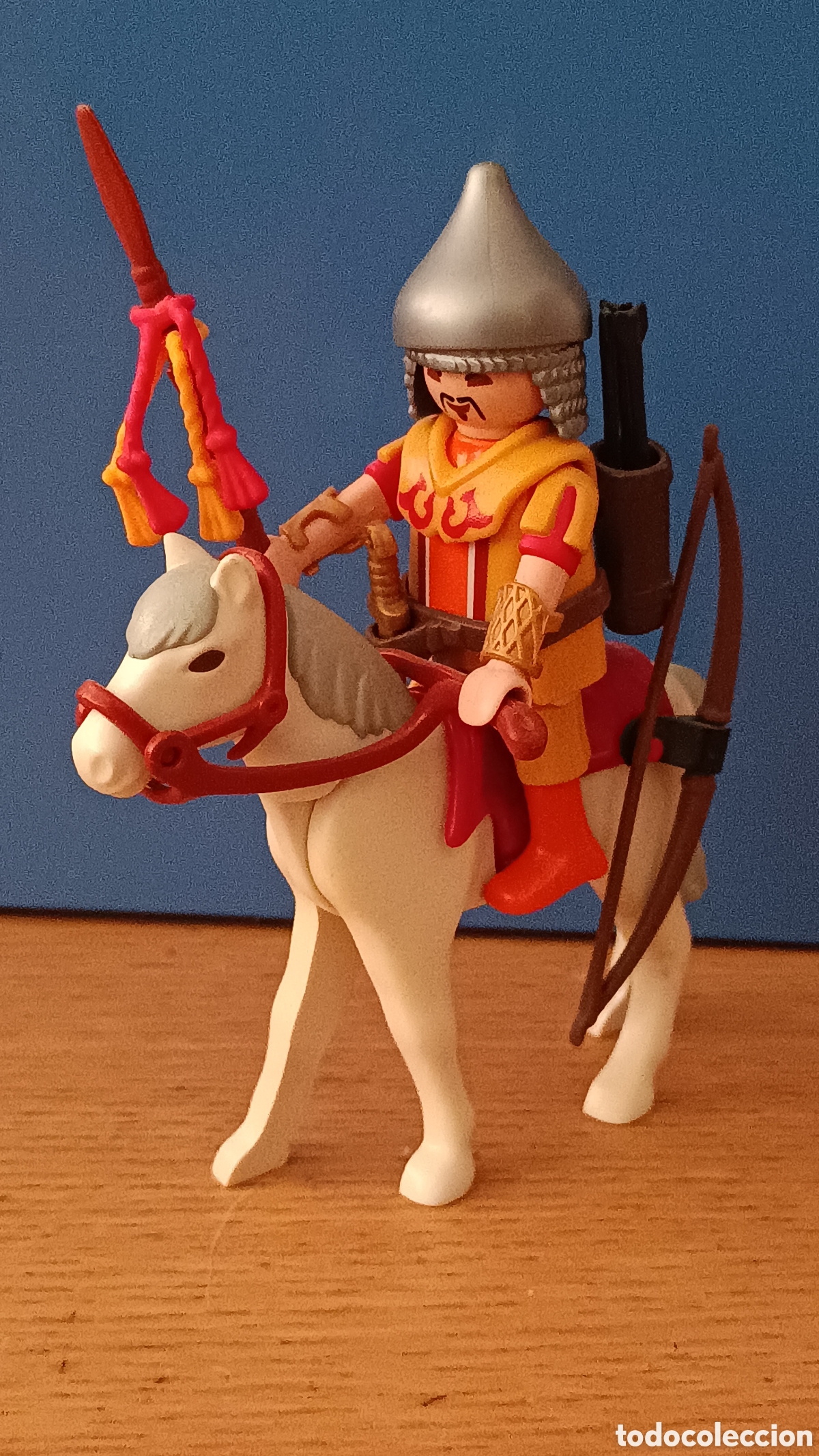 Playmobil: Playmobil 4926 Guerrero Mongol Con Caballo