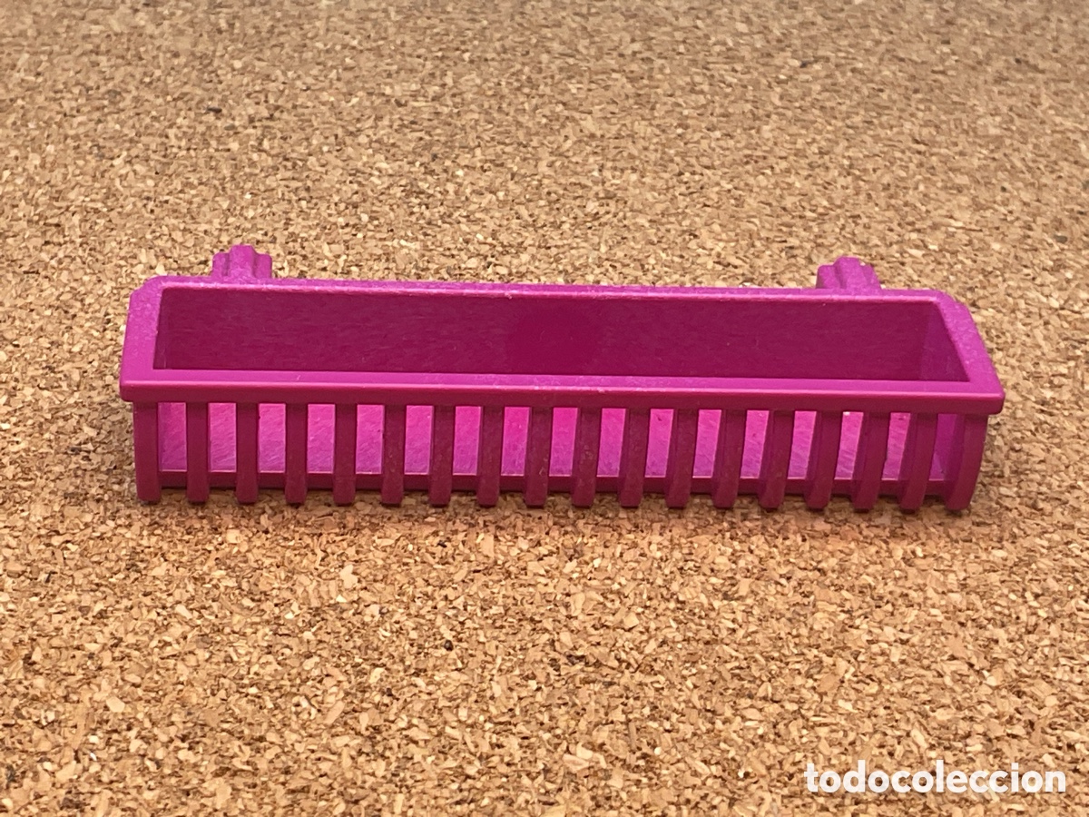 Playmobil: ACCESORIO PLAYMOBIL. JARDINERA, COMEDERO, ETC.