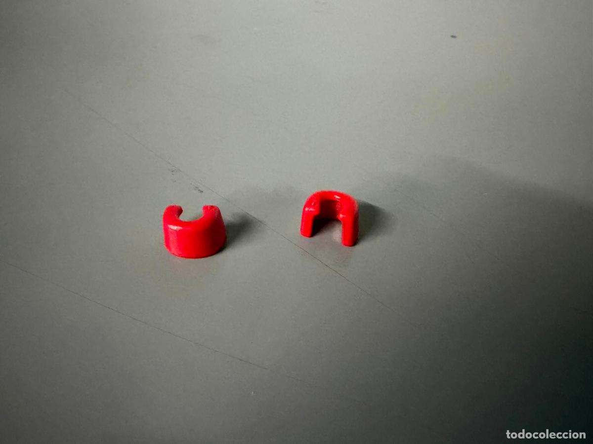 Playmobil: playmobil pu&ntilde;os mu&ntilde;equeras rojas nordista