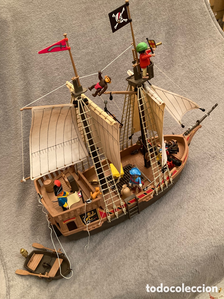 Playmobil: Playmobil Barco Pirata 3750