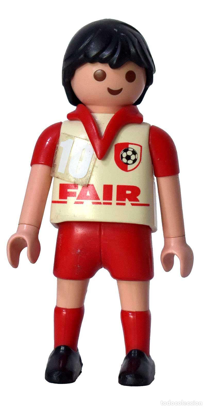 Playmobil: Playmobil. Jugador f&uacute;tbol Fair Play ref. 4700