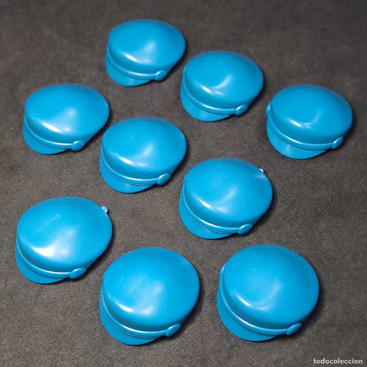 Playmobil: Playmobil 9 gorros azules ☼