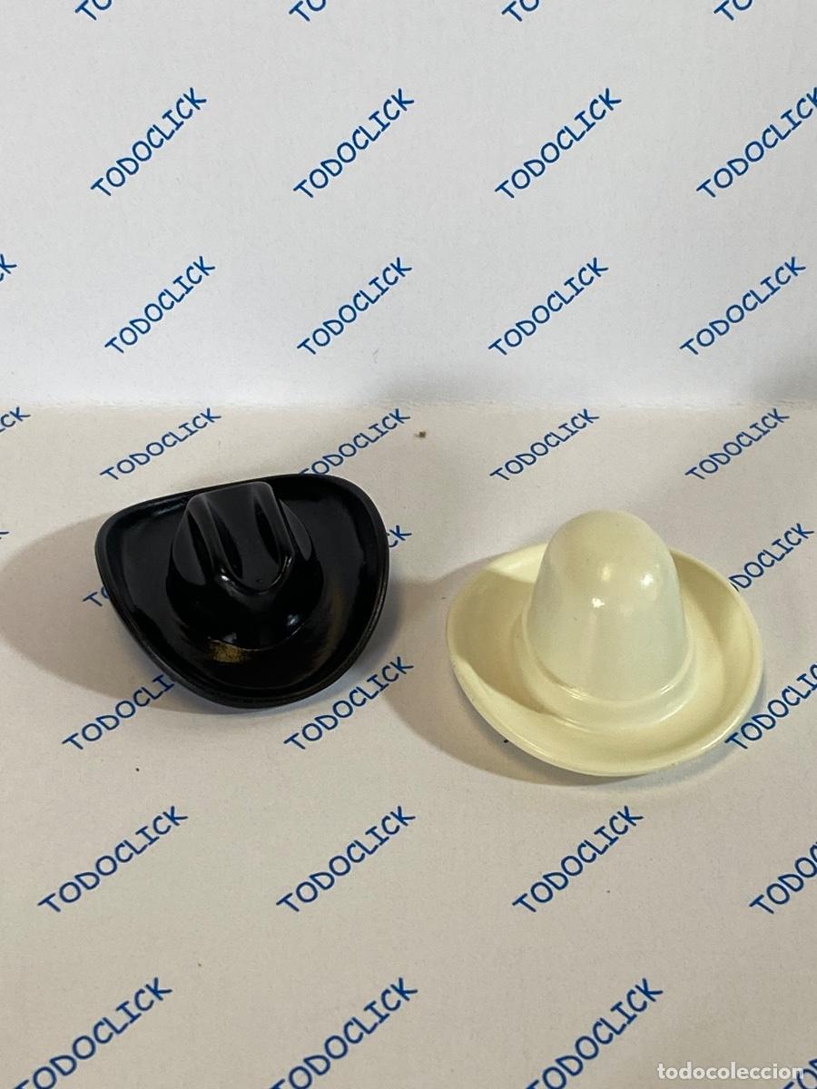 Playmobil: Playmobil sombreros oeste gris oscuro (pedido m&iacute;nimo)5&euro;)