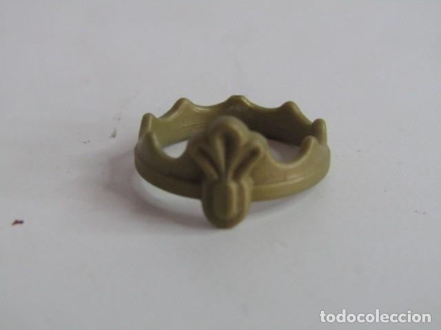 Playmobil: DIFICIL CORONA ORO VIEJO BRONCE REY PRINCIPE MEDIEVAL ANTIGUO RAR PLAYMOBIL