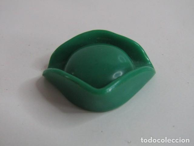 Playmobil: DIFICIL TRICORNIO VERDE PIRATA COLONIAL 1&ordf; &Eacute;POCA 3542 3550 PLAYMOBIL