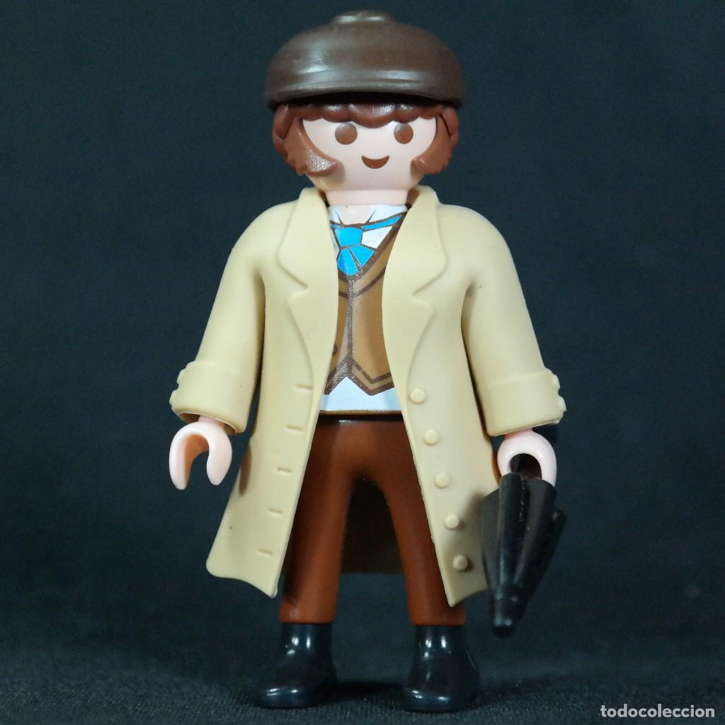 Playmobil: Playmobil caballero con paraguas ☼