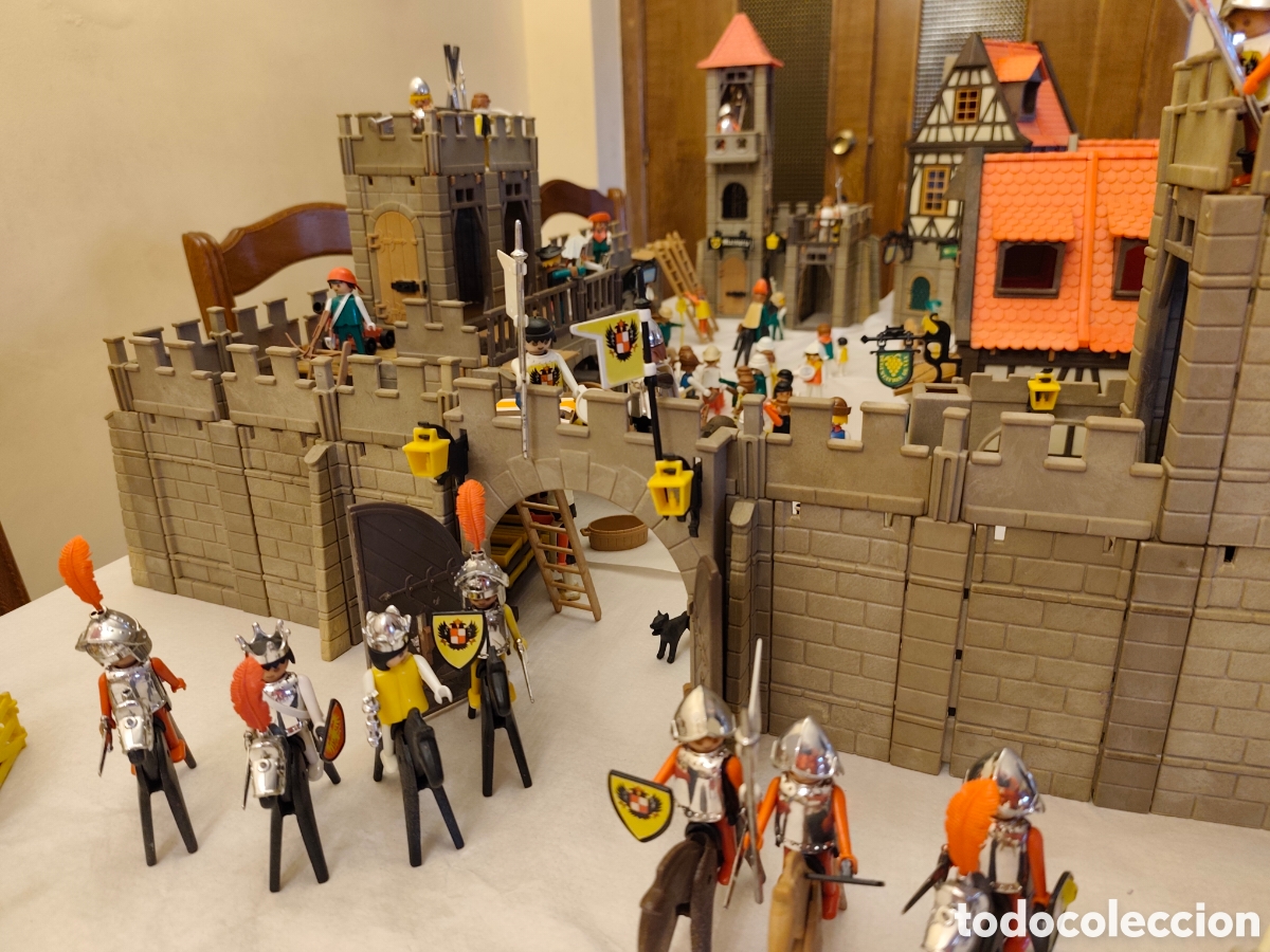 Playmobil: Gran lote Playmobil a&ntilde;os 70/80