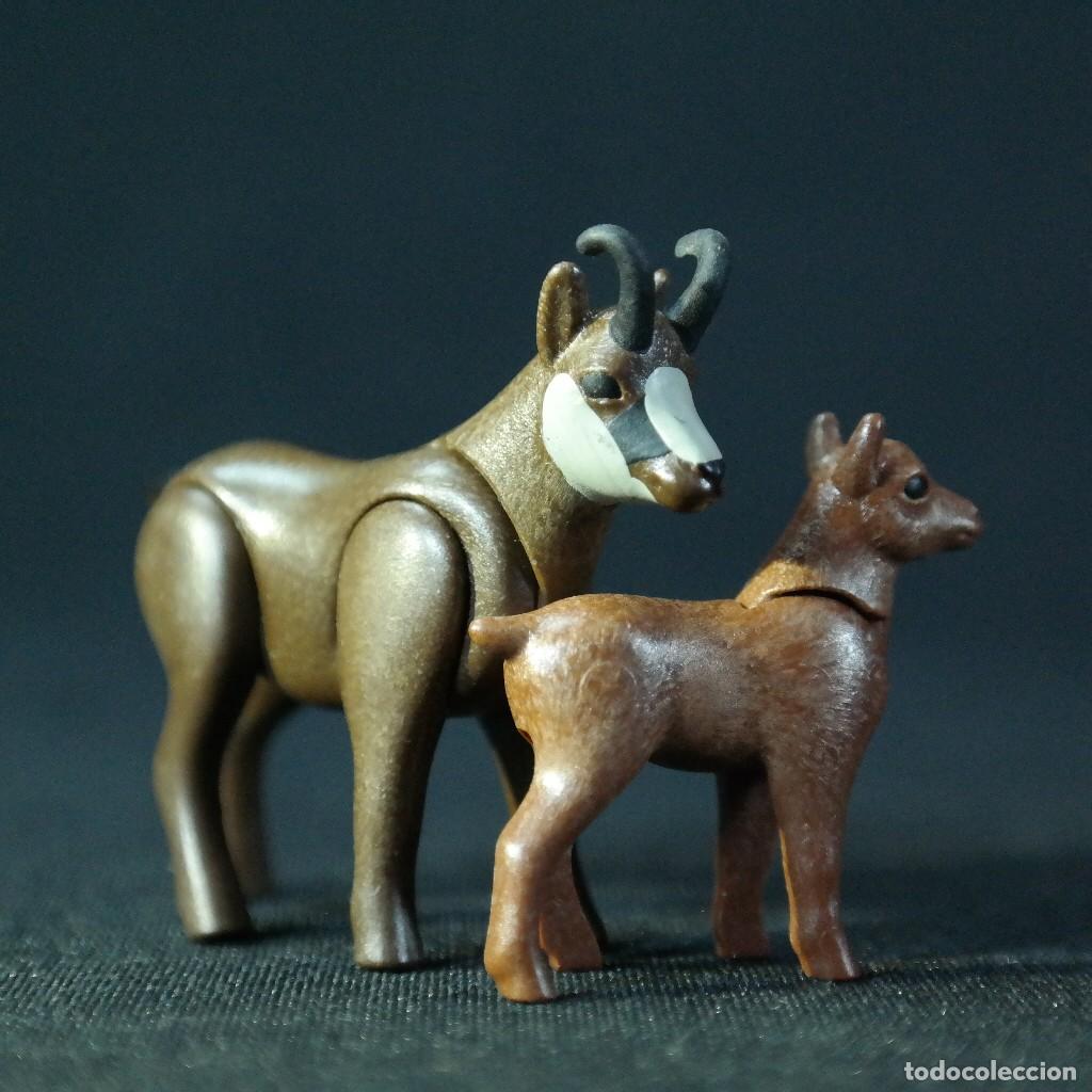 Playmobil: Playmobil cabra montesa con cria ☼
